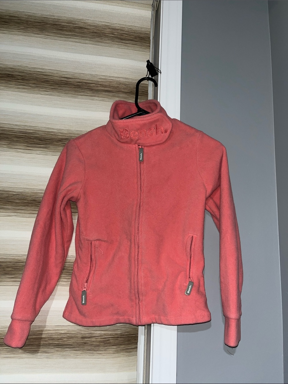 Women's Roxy Gray Zip-Up Hooded Sweater - Picture 6 of 7